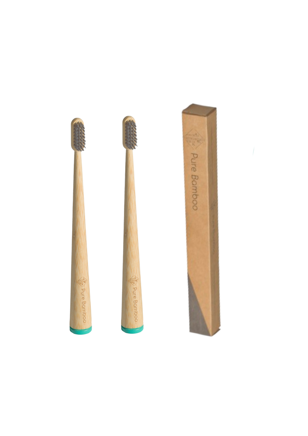 2 Cepillos de Dientes de Bambú