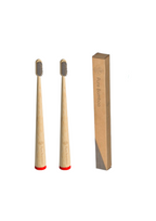 2 Cepillos de Dientes de Bambú