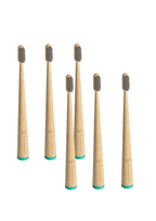 6 Cepillos de dientes de Bambú